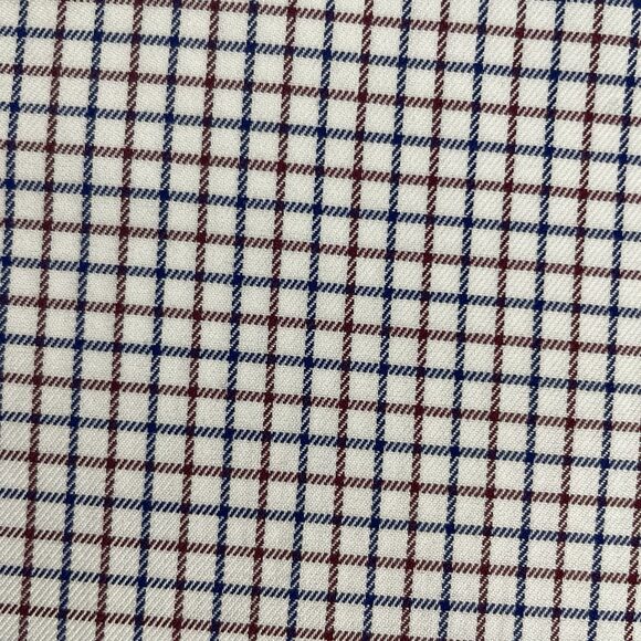 Curtis Brandon Long Sleeve Button Up Check White/Blue/Red-XL - Picture 9 of 12